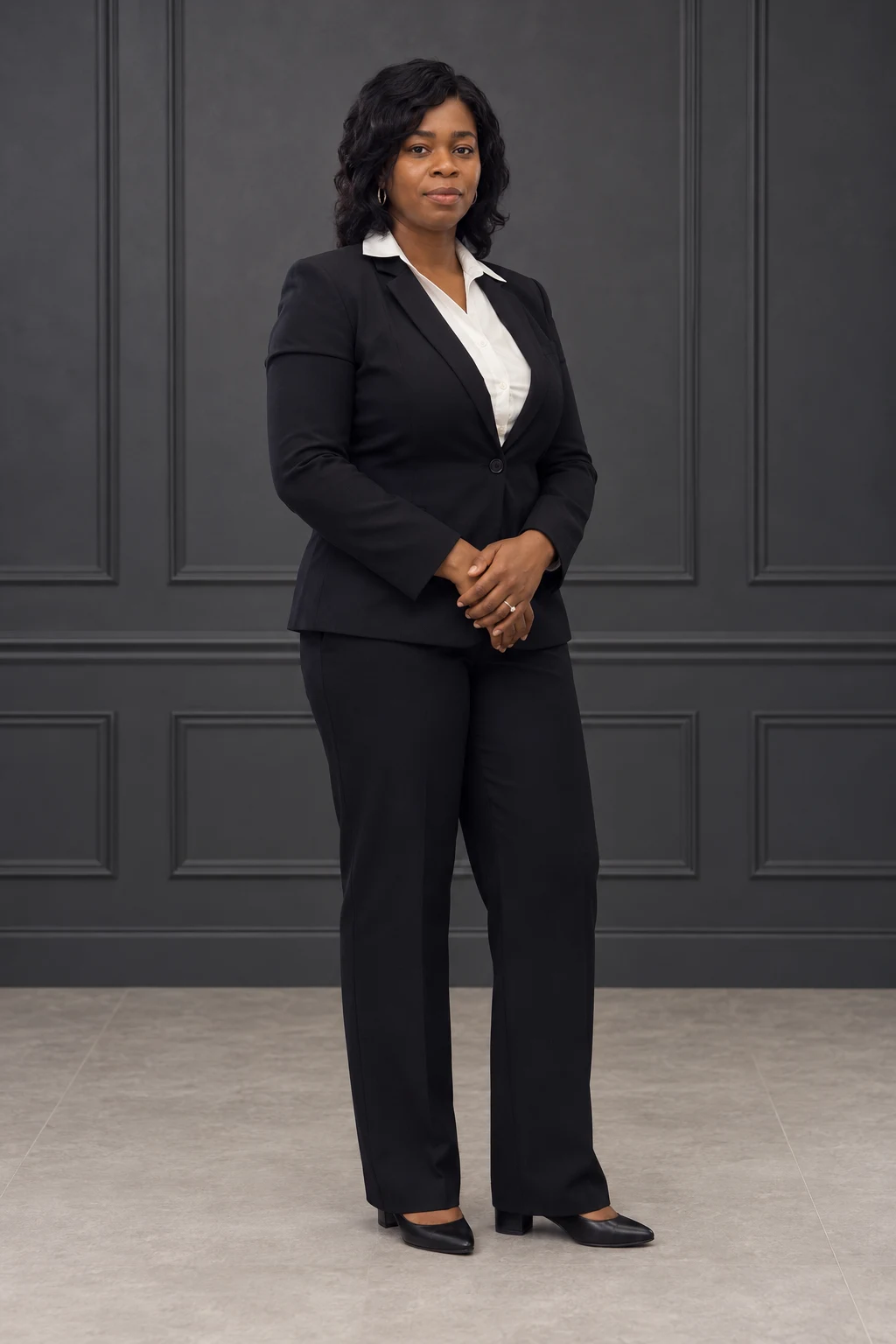 Standing corporate portrait for A.L Ejikeme & Co.